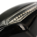 Rear View Mirrors With LED Turn Signal For Yamaha Honda Kawasaki Suzuki