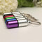 Waterproof Aluminum Pill Box Case Holder Keychain Bottle Container