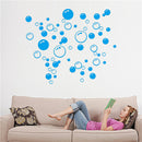 Removable Bubbles DIY Art Wall Decal Home Decor Wall Bathroom Room Stickers