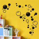 Removable Bubbles DIY Art Wall Decal Home Decor Wall Bathroom Room Stickers