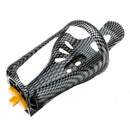 Bicycle Water Bottle Cage Adjustable Cup Holders Carbon Pattern Water Bottle Cage