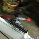 Carbon Fiber Bicycle Bottle Cage Plastic Texture Water Bottle Holder Cup Holders