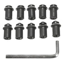 CNC M5X16mm Motorcycle Universal Windscreedn Wind Shield Bolts Screw Kit Set