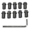 CNC M5X16mm Motorcycle Universal Windscreedn Wind Shield Bolts Screw Kit Set