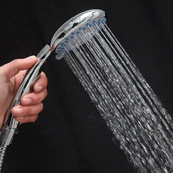 Universal 3 Modes Multifunction Chrome Bath Handheld Shower Head Set