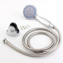 Universal 3 Modes Multifunction Chrome Bath Handheld Shower Head Set
