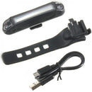 CE Red LED USB Rechargeable Headlight Flash BMC Rear Tail Safety Lamp