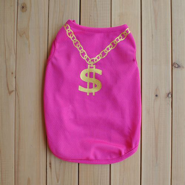 Summer Cat Dog Vest Breathable Mesh Vest Puppy Dog Waistcoat Sleeveless Shirt