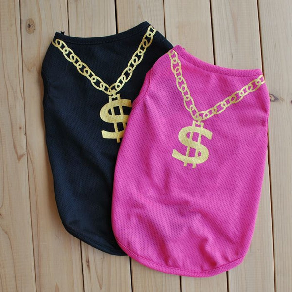 Summer Cat Dog Vest Breathable Mesh Vest Puppy Dog Waistcoat Sleeveless Shirt