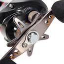 ZANLURE LPR-01 LAM200 11 BB 6.3:1 Low Profile Fishing Reel Left Right Hands
