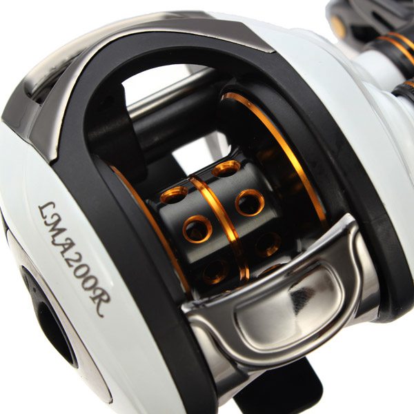 ZANLURE LPR-01 LAM200 11 BB 6.3:1 Low Profile Fishing Reel Left Right Hands