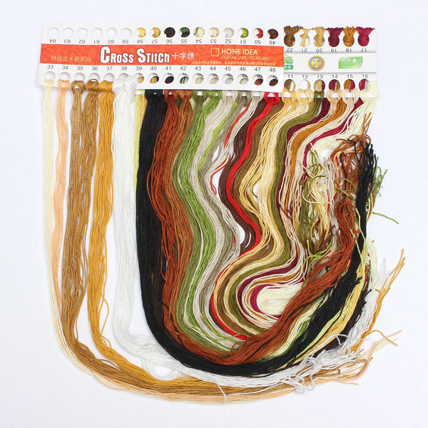 5244cm DIY Cross Stitch Gardenia Flower Needlework Kits Home Decor