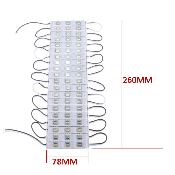 LED 60 SMD 5630 Module Injection Decorative Waterproof Strip Light 12V