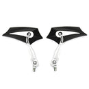 Universal 8mm/10mm Motorcycle Rear View Side Mirrors For Honda Yamaha Suzuki