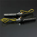 12V 13 LED Turn Signal Lights Motorcycle SUV ATV Amber Indicator E-mark Universal