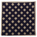 Blue Geometric Cotton Linen Pillow Cases Waist Cushion Cover Home Sofa Decor