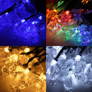 4.8M 20 LED Solar Waterproof Butterfly Fairy Light String Outdoor Xmas Party Garden Decor