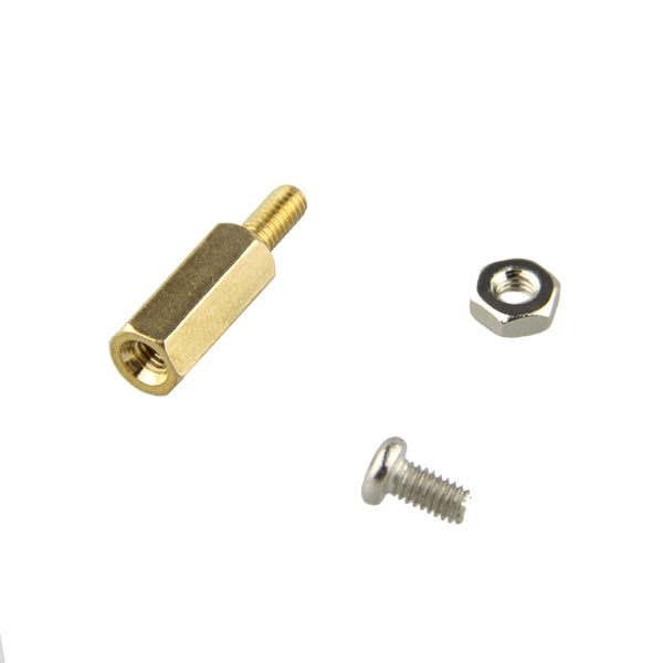 DIY 11MM Hex Brass Cylinder + Screw + Nut Kits For Raspberry Pi
