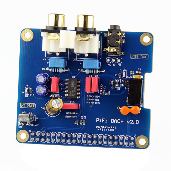 PiFi HIFI DAC+ Digital Audio Card Pinboard With Case For Raspberry Pi 2 Model B / B+ / A+
