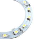 Pair 60mm White Car Angel Eyes Lights HeadLight Halo Ring Lights 15 LEDs SMD Chip