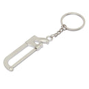 Creative Silver Hacksaw Tool Key Chain Alloy Saw Shape Key Ring