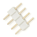 10X White 4pin Male Connector For RGB 5050/3528 LED Strip Light Connect