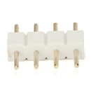 10X White 4pin Male Connector For RGB 5050/3528 LED Strip Light Connect