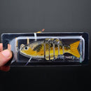 Proberos 6PCS Sections Fishing Lure 10.3cm 20.7g Swimbait Fishing Bait 6#