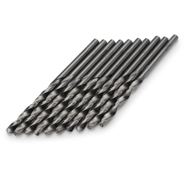 10pcs 3.0mm Micro HSS Twist Drill Bits Straight Shank Auger Bits For Electrical Drill