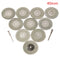 10pcs 40mm Diamond Grinding Wheel Cutting Disc with 2 Mandrels for Dremel Rotary Tool