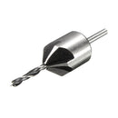 3mm Three Sharp HSS Carpentry Countersink Drill High Speed Steel Drill Bit with Wrench