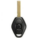 Entry Remote Key Fob Transmitter Clicker W/ Uncut Blade 315MHz For BMW E46