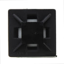 100pcs Self Adhesive Cable Zip TiE-mount Base Holder Clip Bracket Square