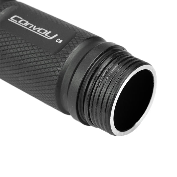NEW Version Convoy C8 DIY LED Flashlight Shell Host Flashlight Accessories