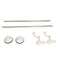 Bathroom Double Deck Towel Rack Clothes Storage Holder With Suction Cup