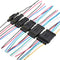 1/2/3/4/5/6 Pin Car Motorcycles Waterproof Electrical Connector Plug w/10cm Wire