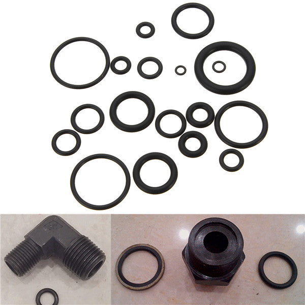 225pcs Rubber Metric Nitrile O Ring Assortment Set For Hydraulic Pumps Plumbing