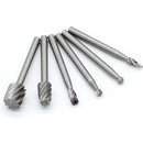 12pcs 1/8 Inch Shank HSS Router Bit Rotary Burr File Set Milling Drill Cutter