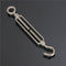 6mm Stainless Steel Hook Eye Turn Buckle Rigging Screws Silver