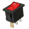 3 Pins On/Off Rocker Switch 10A 125V 6A 250V AC For Motor Car Boat Dashboard