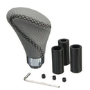 Universal Car Auto Leather Manual Gear Shift Knob Shifter Stick Lever Adapter