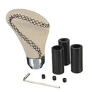 Universal Car Auto Leather Manual Gear Shift Knob Shifter Stick Lever Adapter