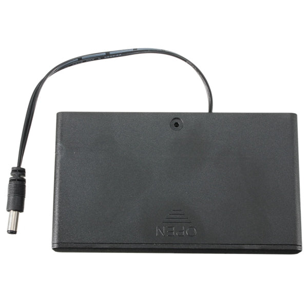 DIY 12V 8 x AA Battery Holder Box Case With Leads Switch