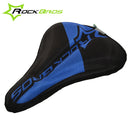 ROCKBROS MTB Bike Cycling Soft Breathable Saddle Bicycle Seat Cushion Cover 3 Colors