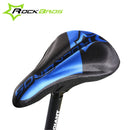 ROCKBROS MTB Bike Cycling Soft Breathable Saddle Bicycle Seat Cushion Cover 3 Colors