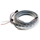 1M 18W WS2812B 5050 RGB Waterproof IP67 LED Strip Light Color Changing Individual Addressable DC5V