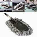 Car Wash Cleaning Brush Duster Dust Wax Mop Microfiber Telescoping Dusting Tool