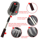 Car Wash Cleaning Brush Duster Dust Wax Mop Microfiber Telescoping Dusting Tool