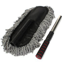 Car Wash Cleaning Brush Duster Dust Wax Mop Microfiber Telescoping Dusting Tool