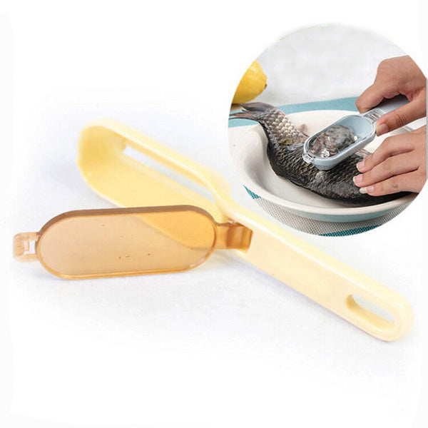 Kitchen Cooking Tools Scraping Scales Fish Device Creative Scraping Scales Brush Device